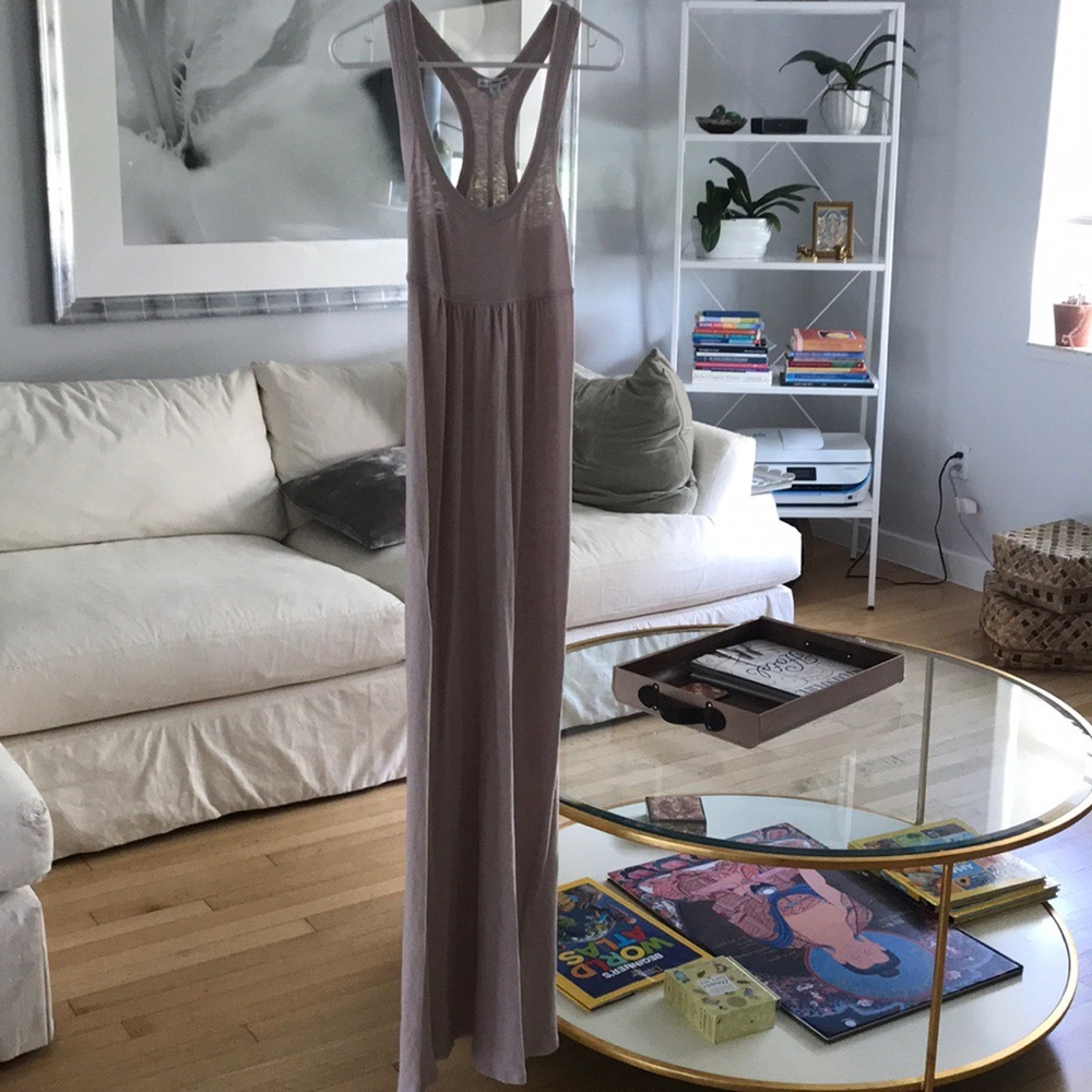 James Perse Racerback Maxi Dress